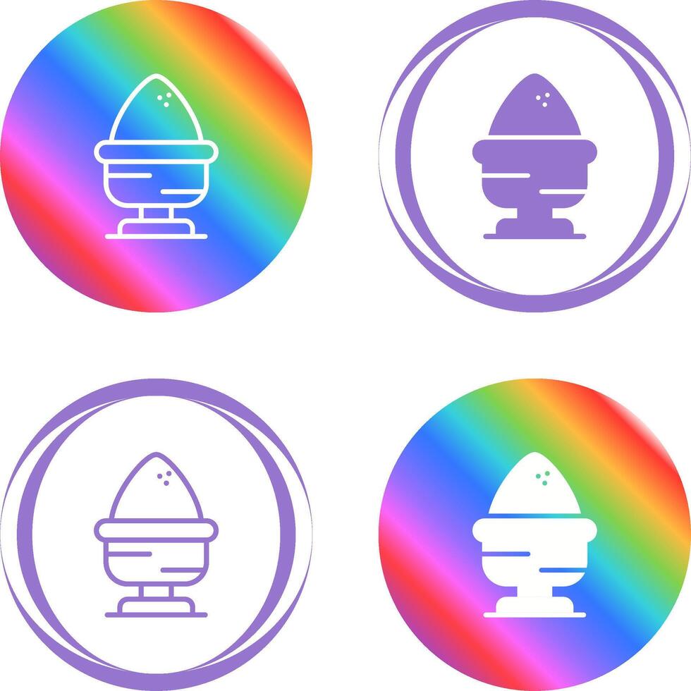 Boiled Egg Vector Icon