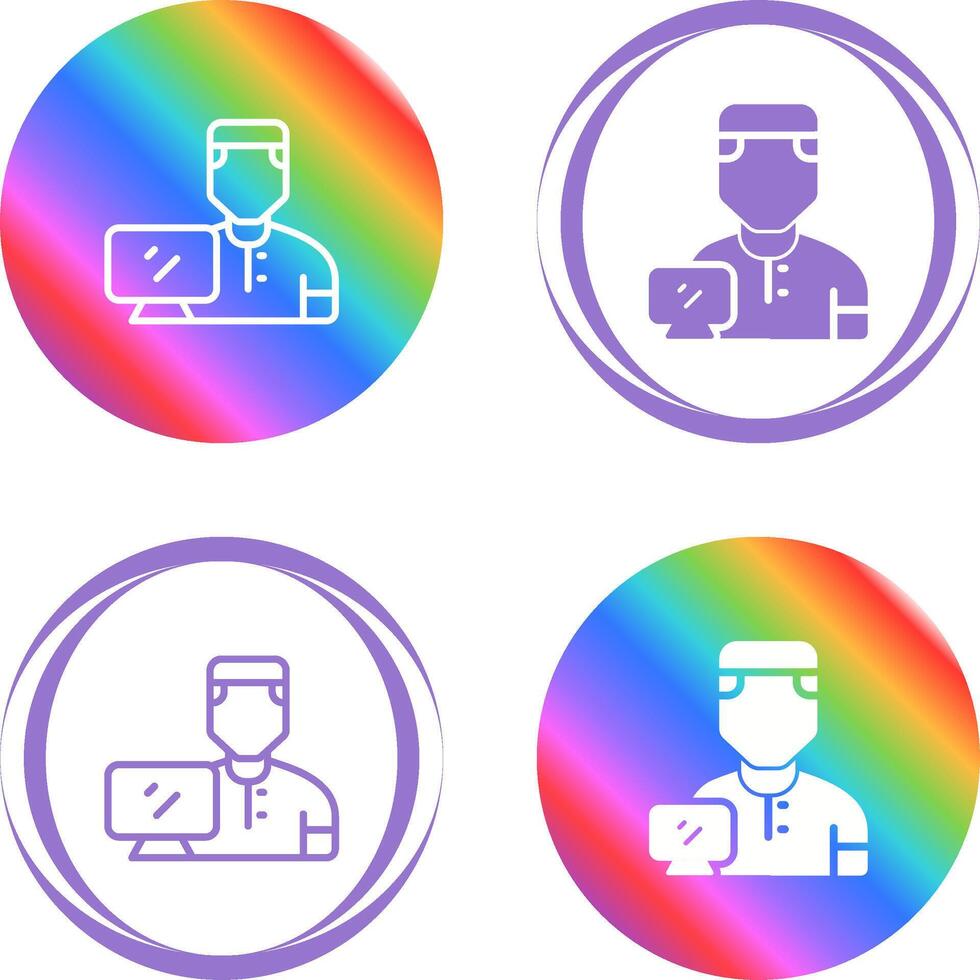 Working Man Vector Icon