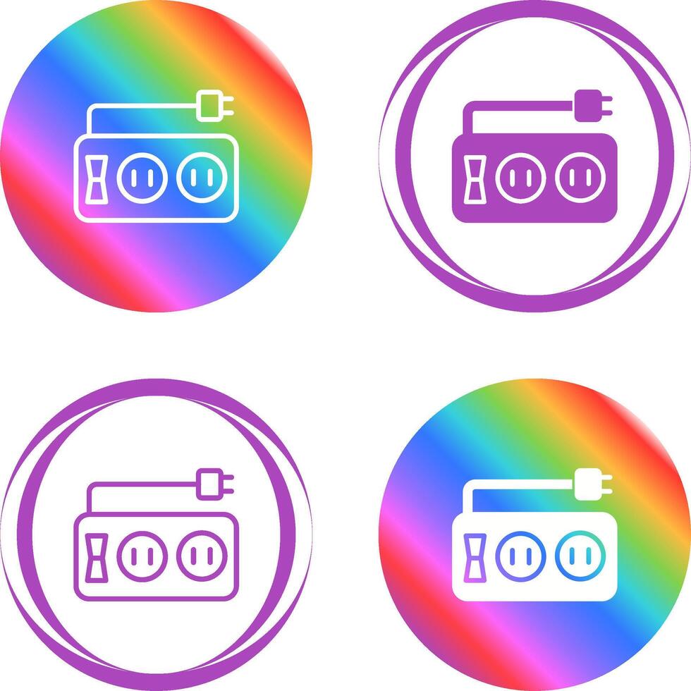Power Strip Vector Icon