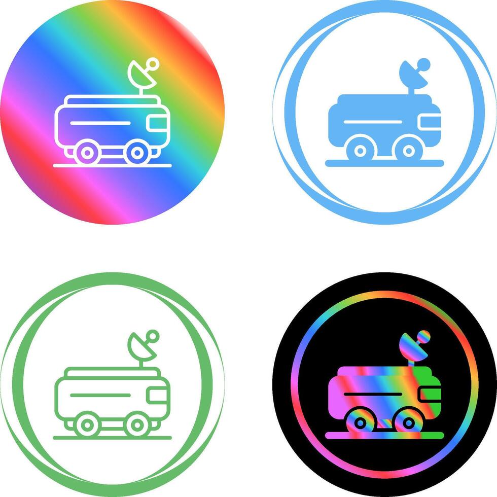 Mars Rover Vector Icon