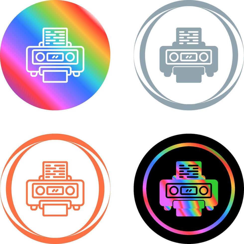Printer Vector Icon