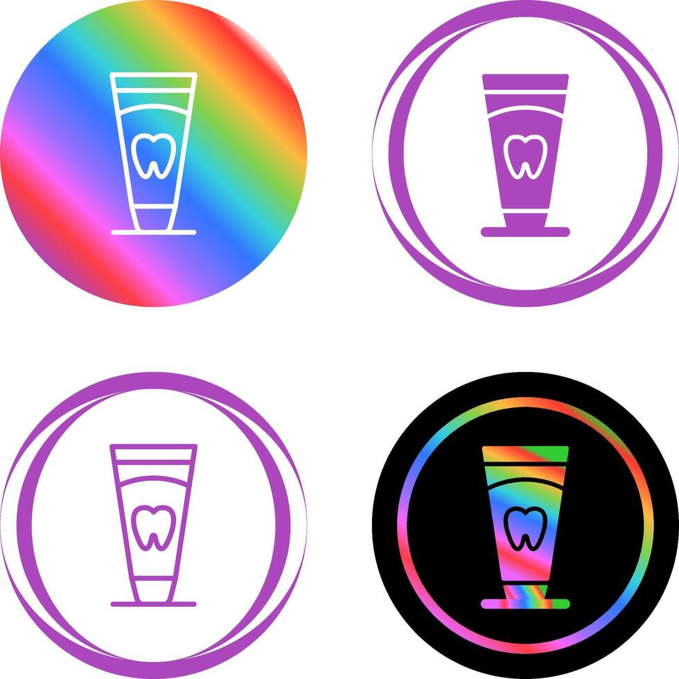 Toothpaste Vector Icon