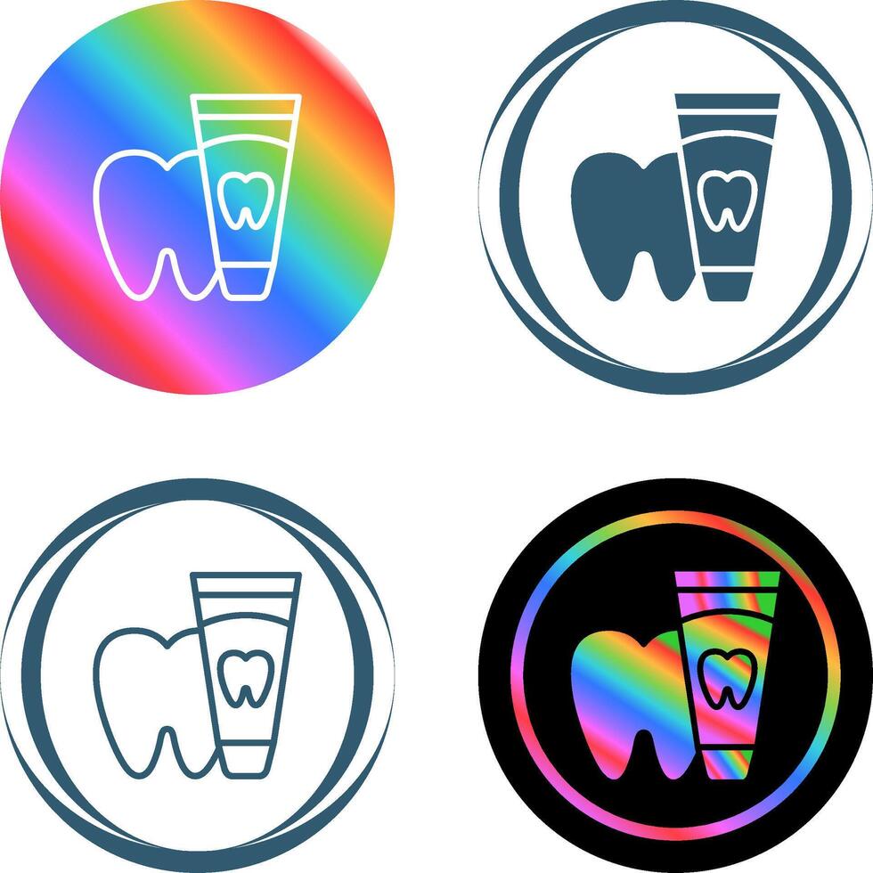 Toothpaste Vector Icon