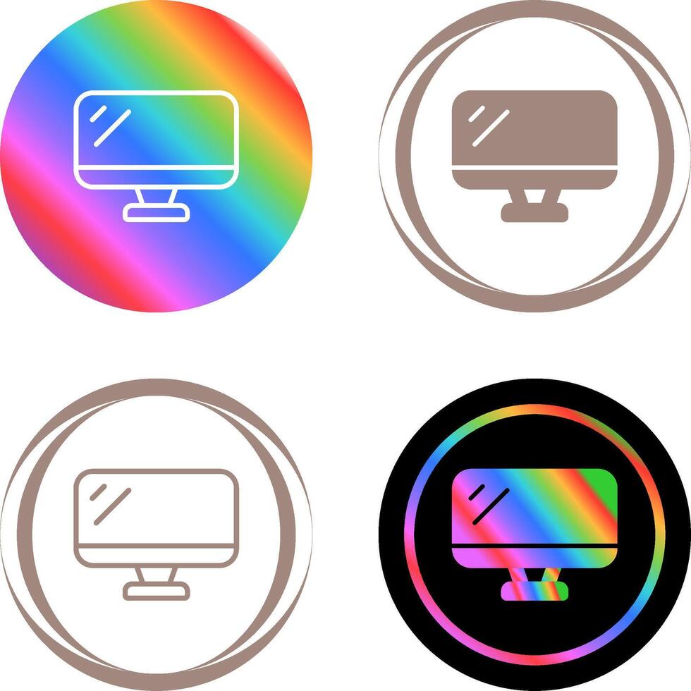 Monitor Vector Icon