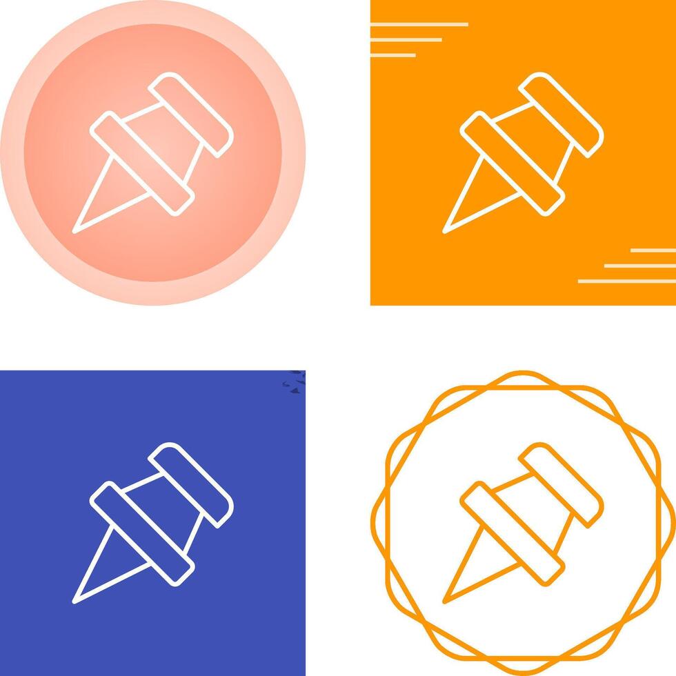 Thumbtack Vector Icon