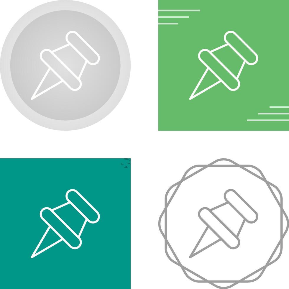 Pushpin Vector Icon