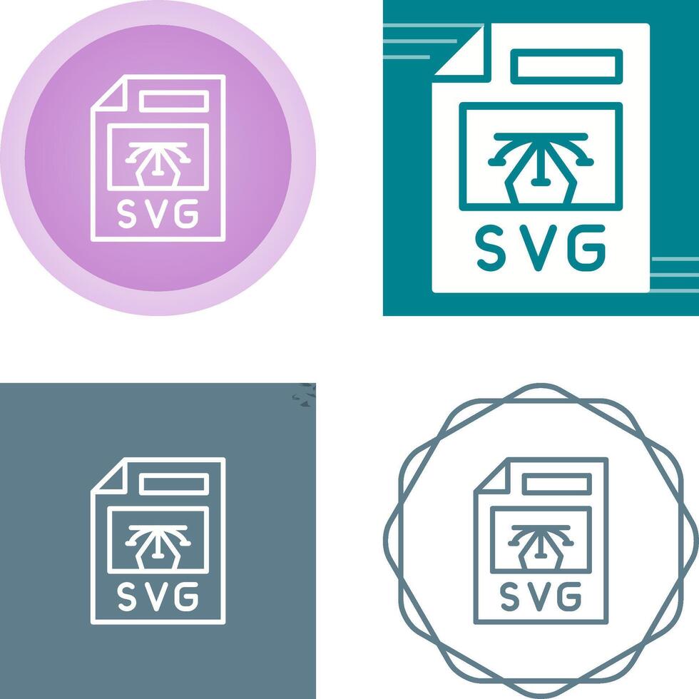 svg archivo vector icono