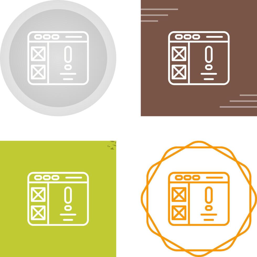Information Design Vector Icon