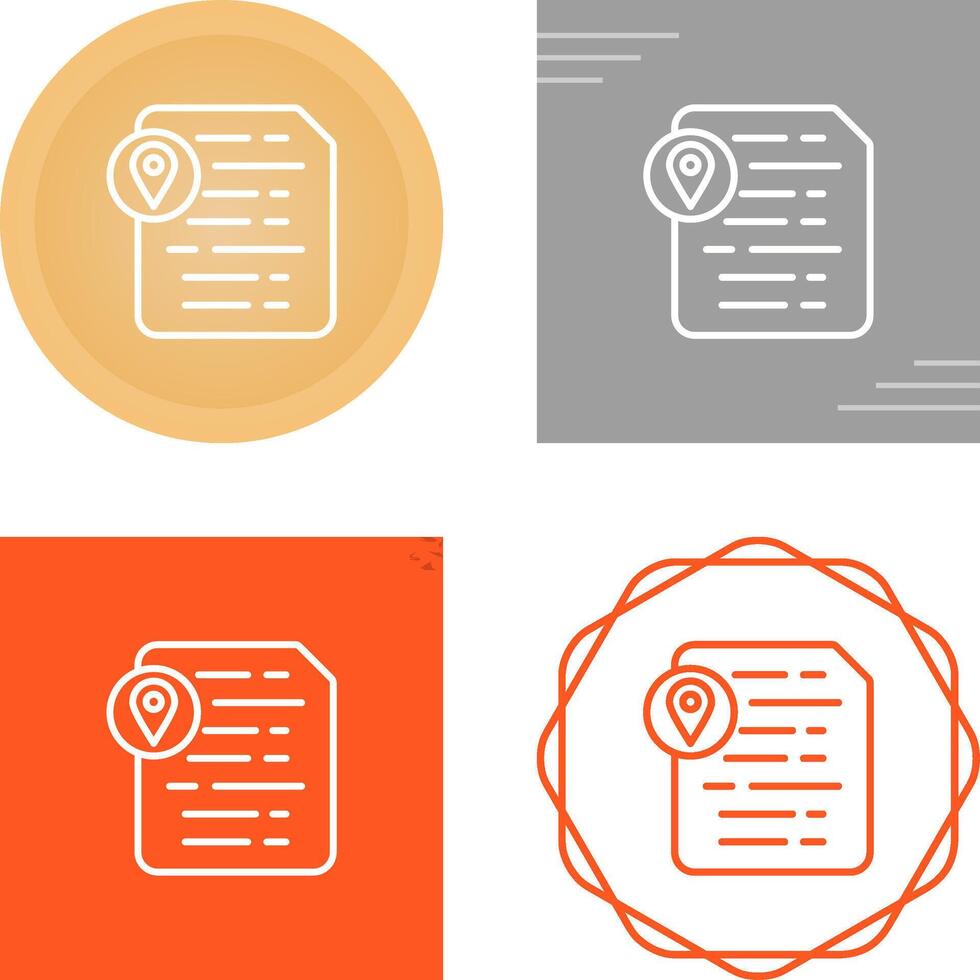 Document Insert Placeholde Vector Icon