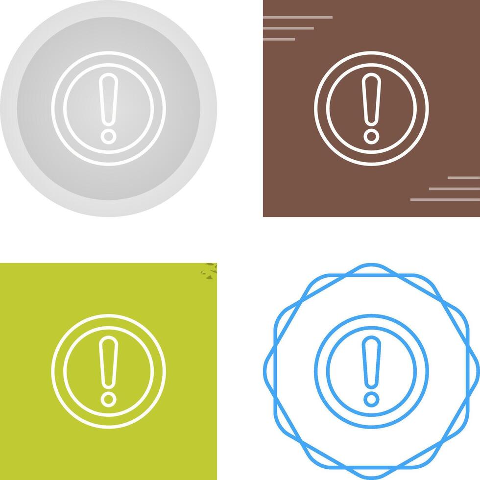 Exclamation Vector Icon