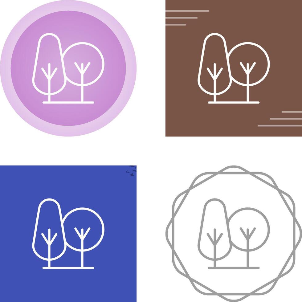 Trees Vector Icon