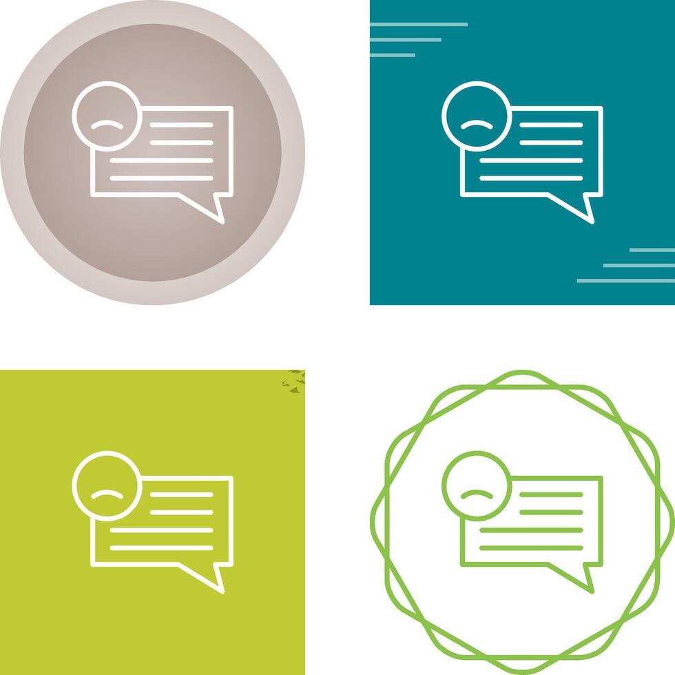 Customer Dissatisfaction Vector Icon