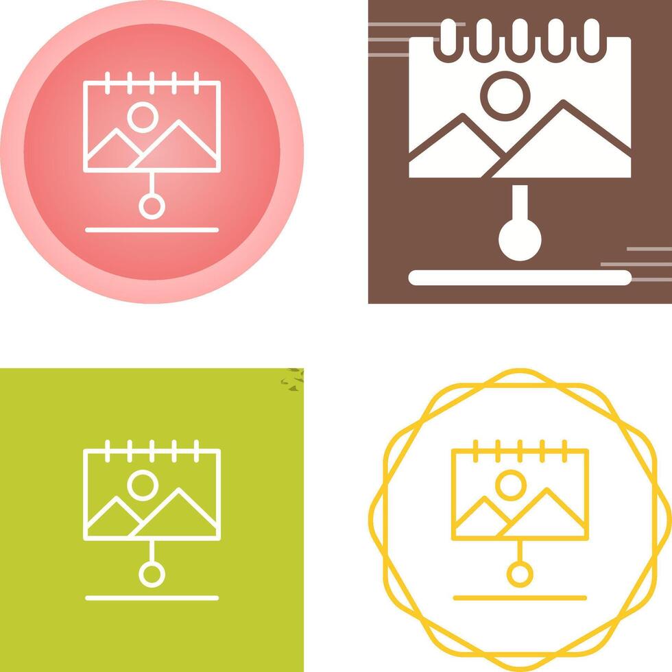 Canvas Vector Icon