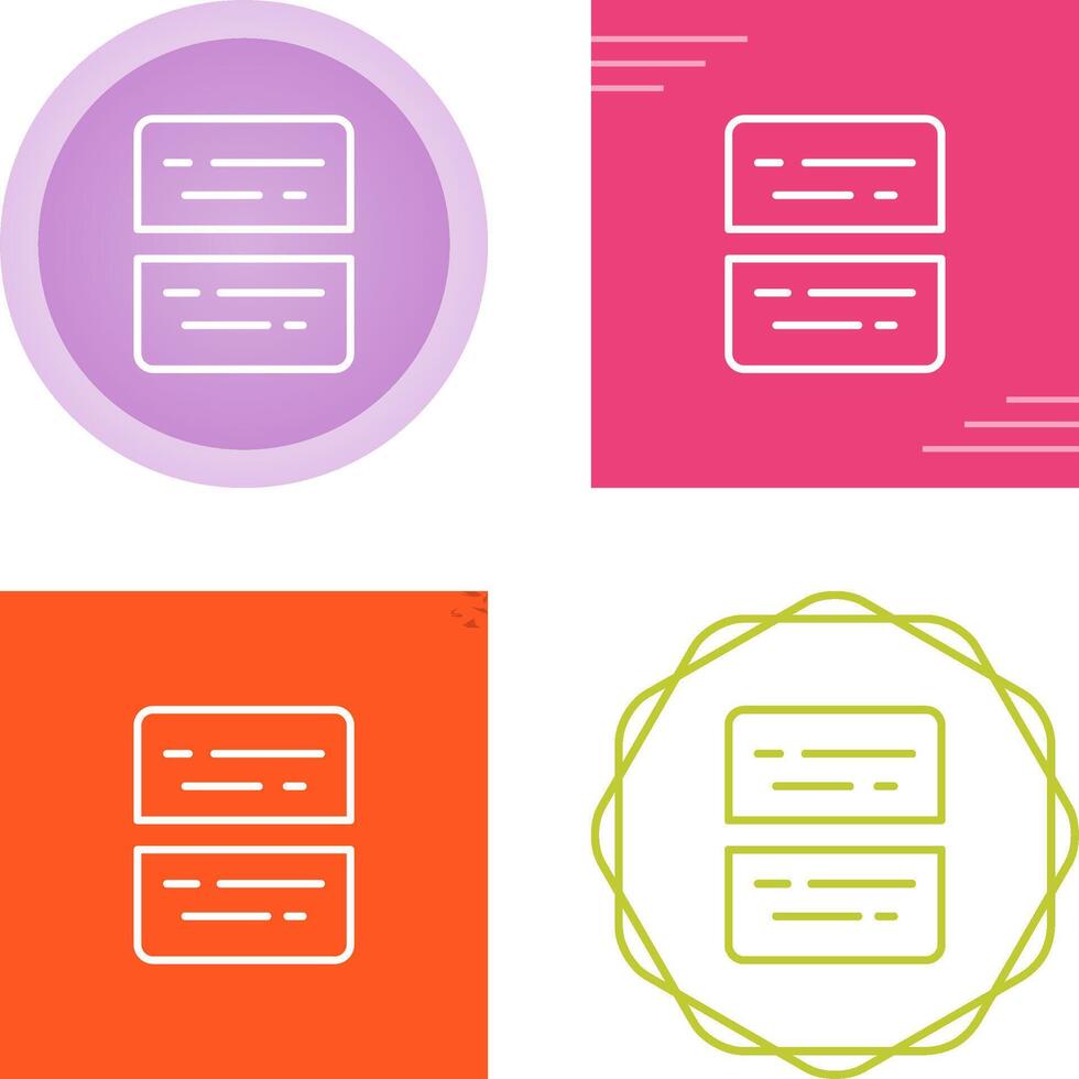 Document Split Vector Icon