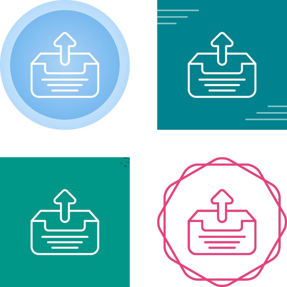 Outbox Vector Icon