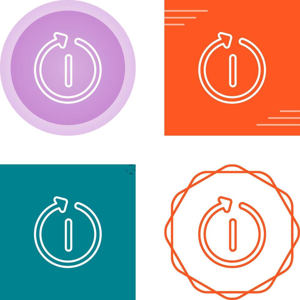 Restart Vector Icon
