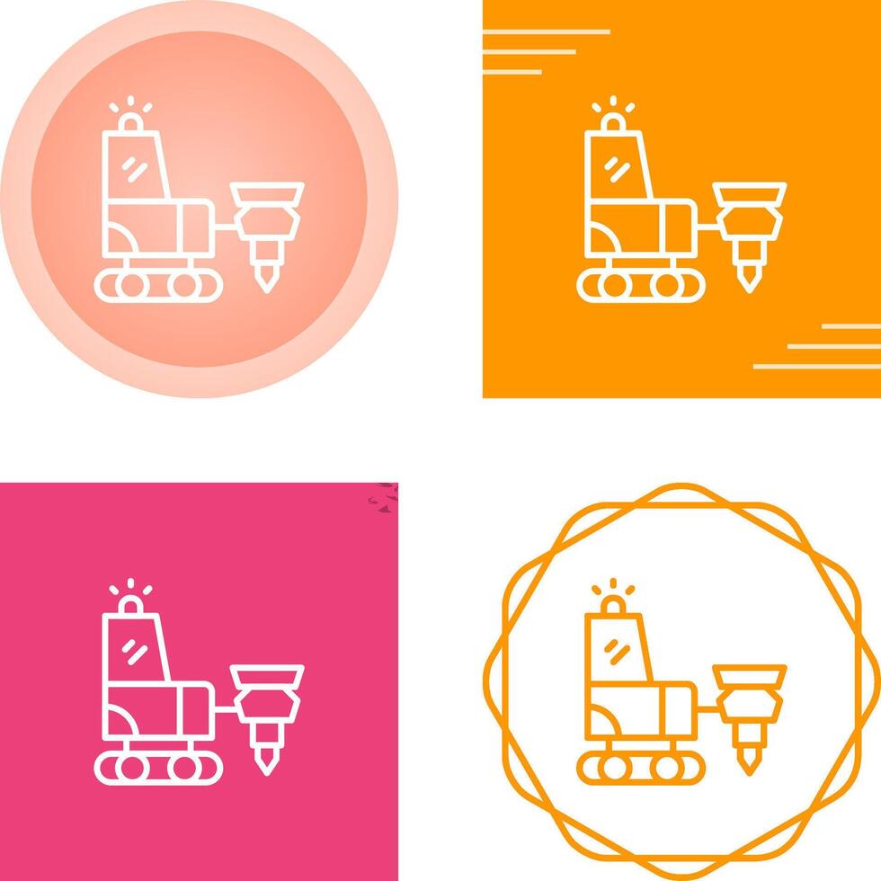 Drilling Machine Vector Icon