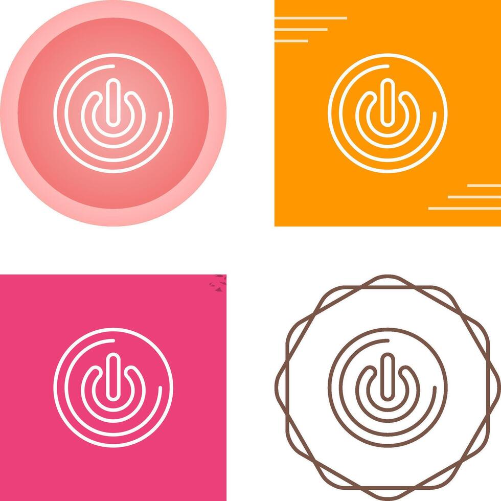 Power Button Vector Icon