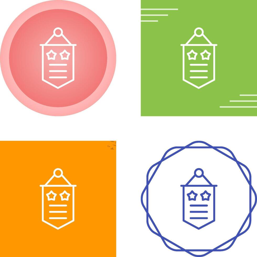 Banner Vector Icon