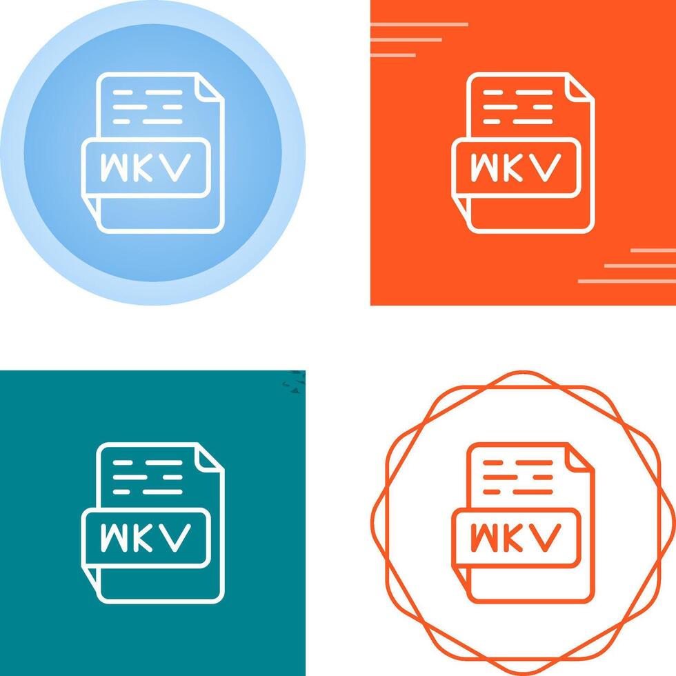 MKV Vector Icon