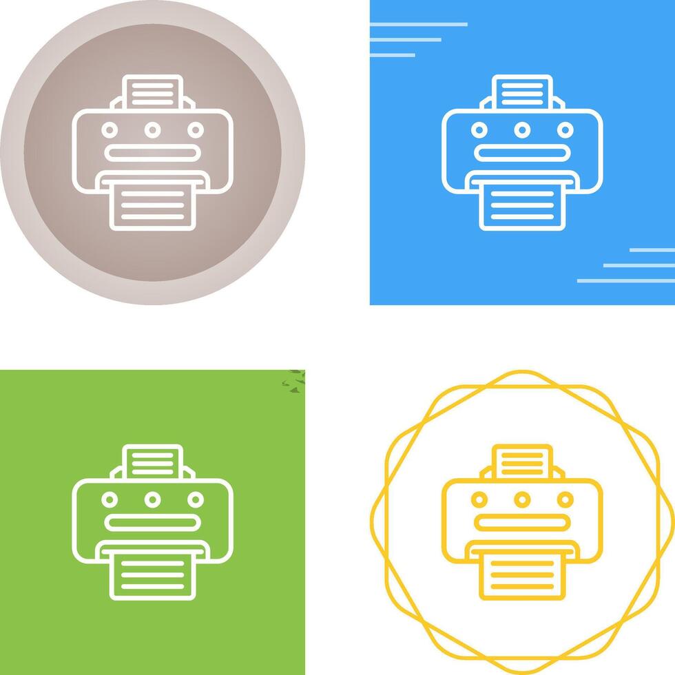 Printer Vector Icon