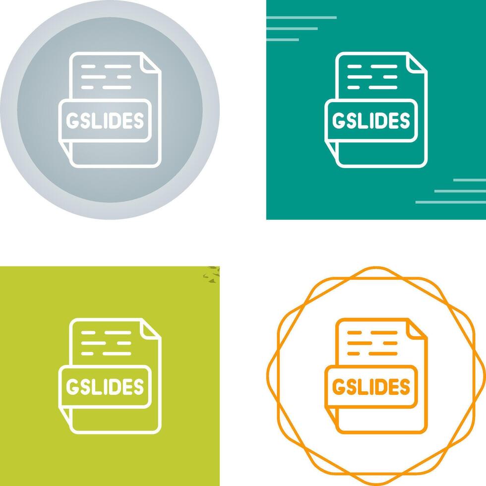 GSLIDES Vector Icon