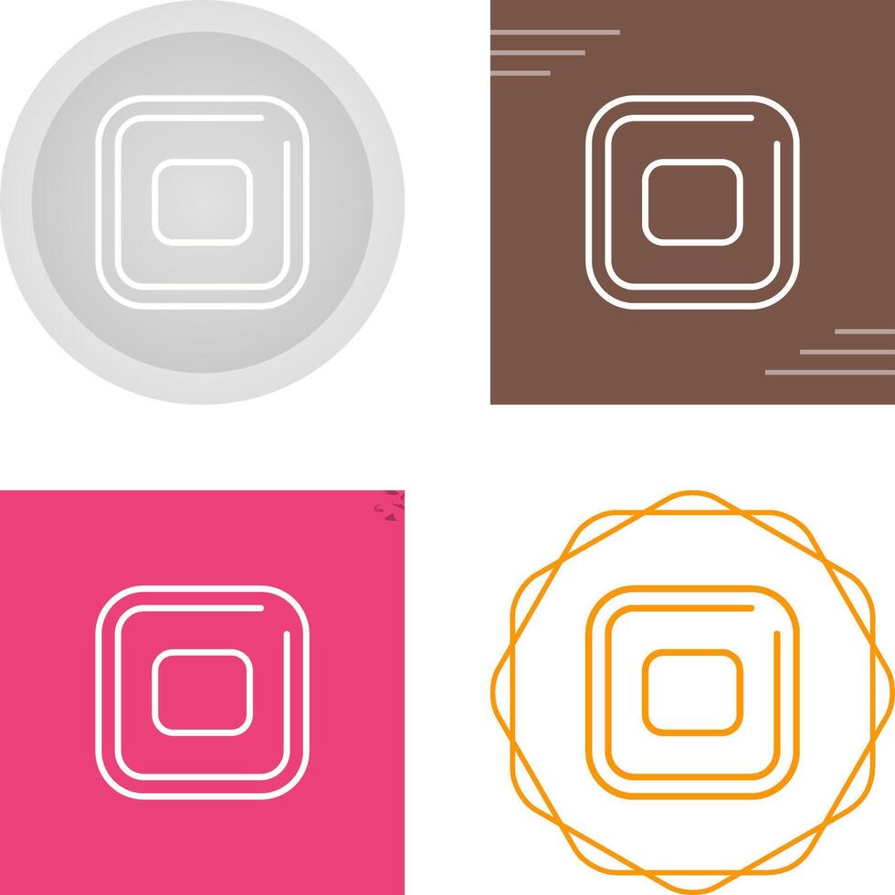 Stop Square Vector Icon