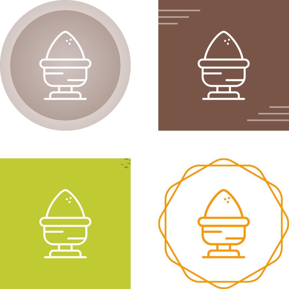 Boiled Egg Vector Icon