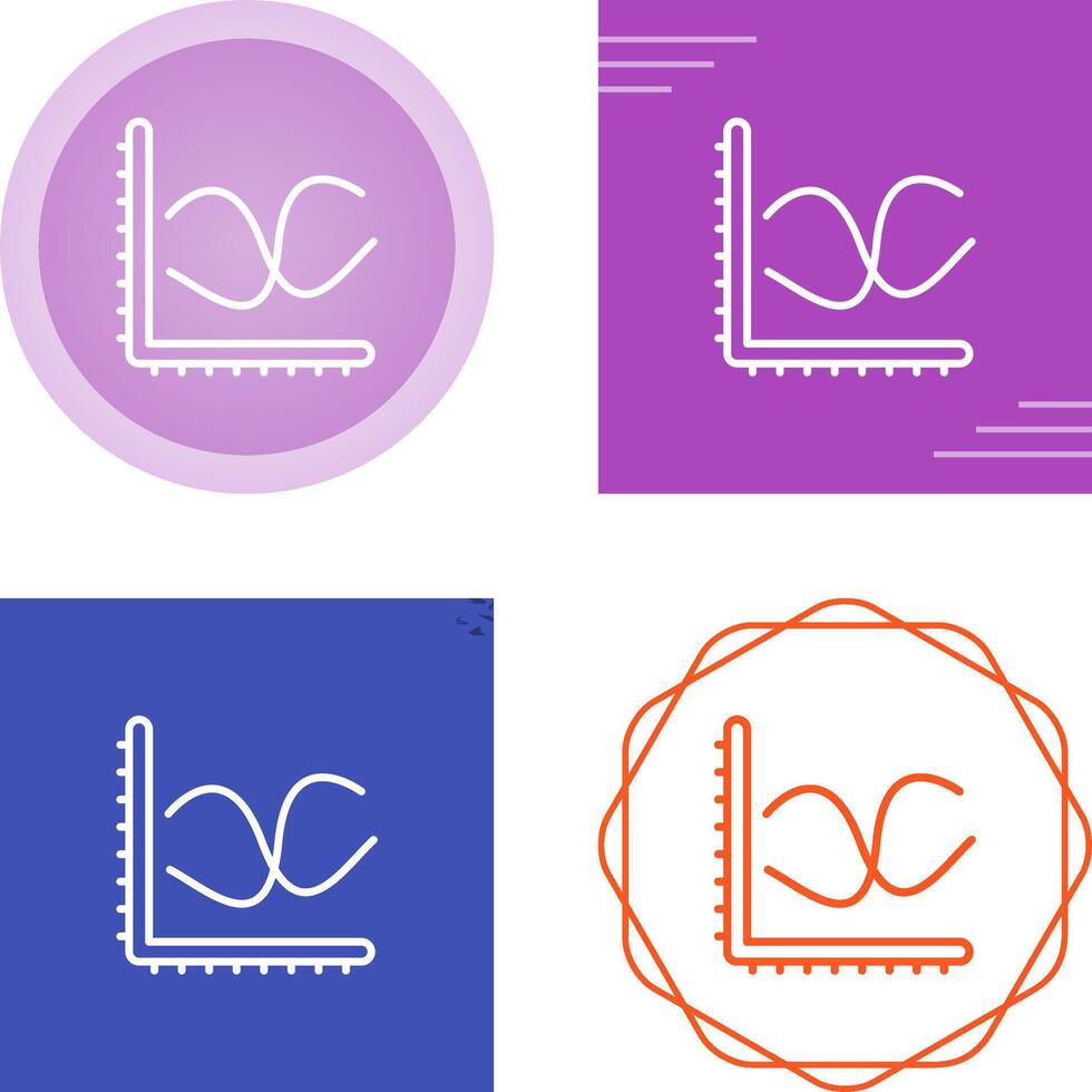 Graph Vector Icon