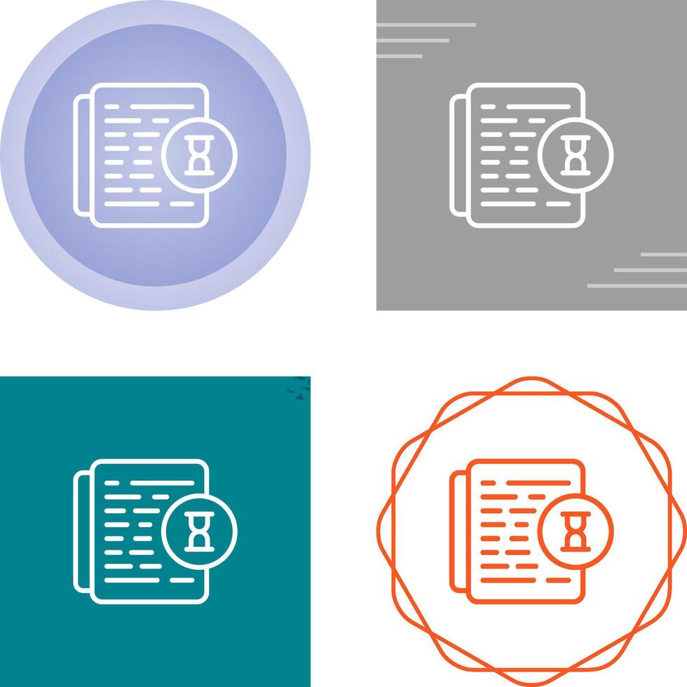Document Audit Vector Icon