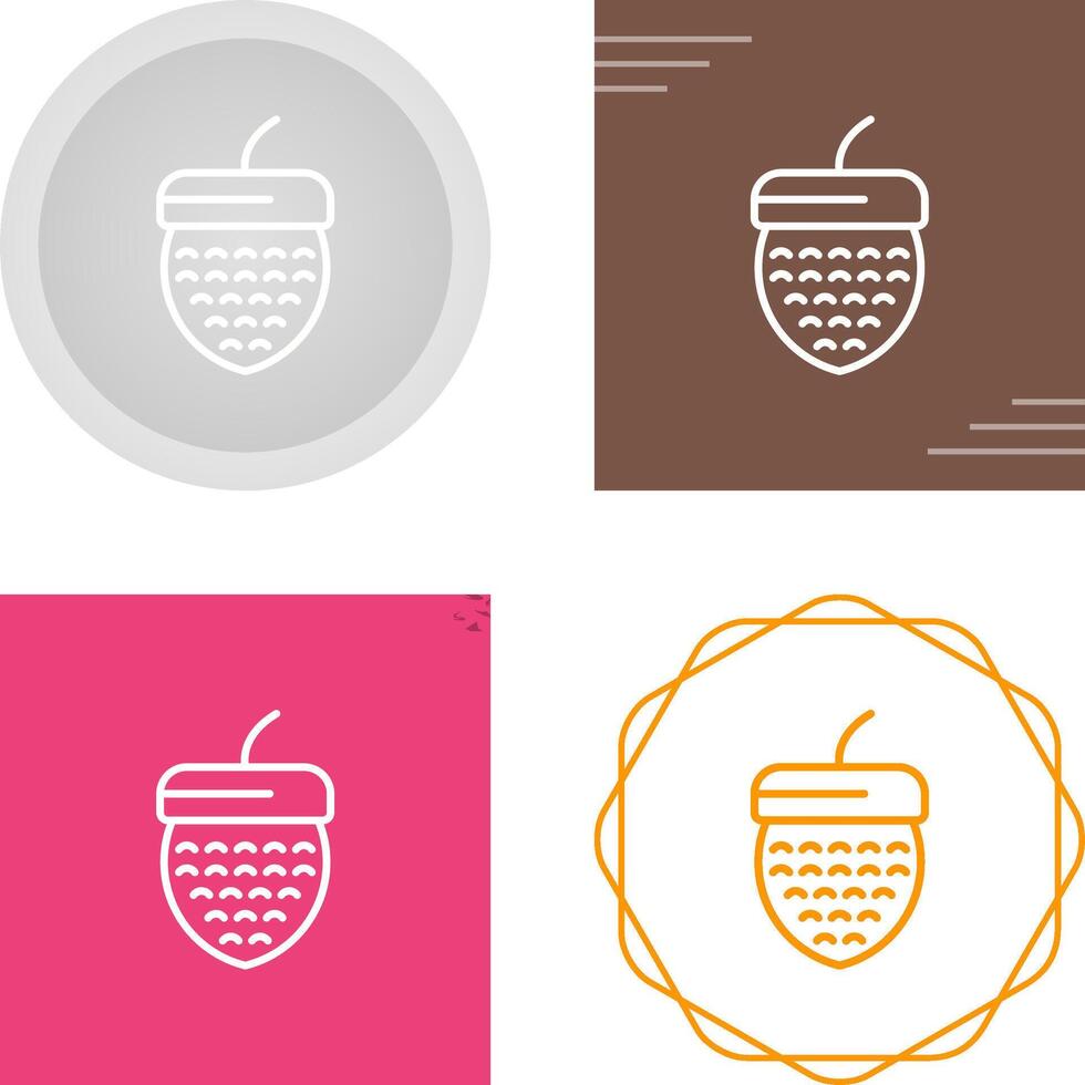 Acorn Vector Icon