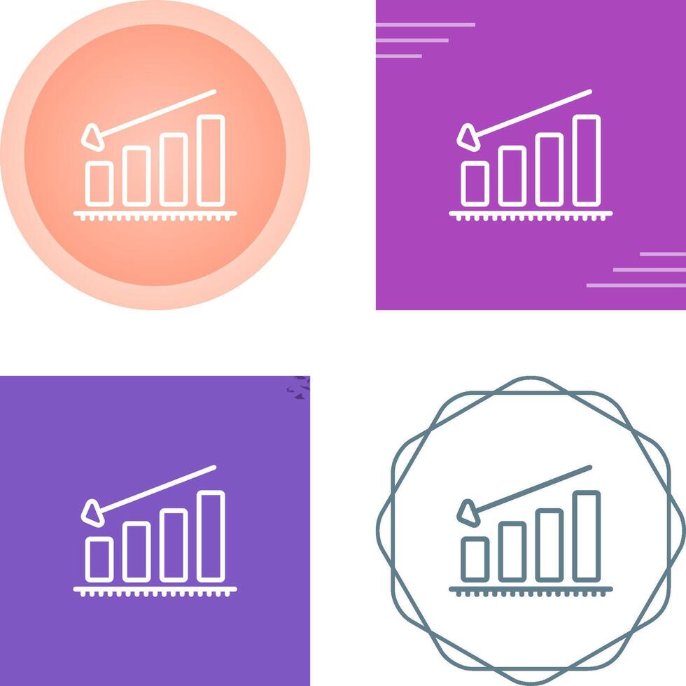 Chart Decreasing Vector Icon