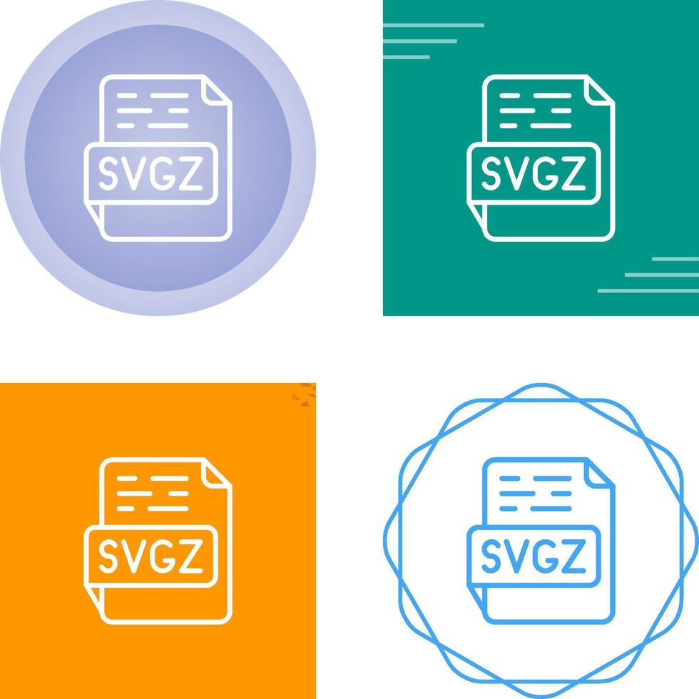 SVGZ Vector Icon