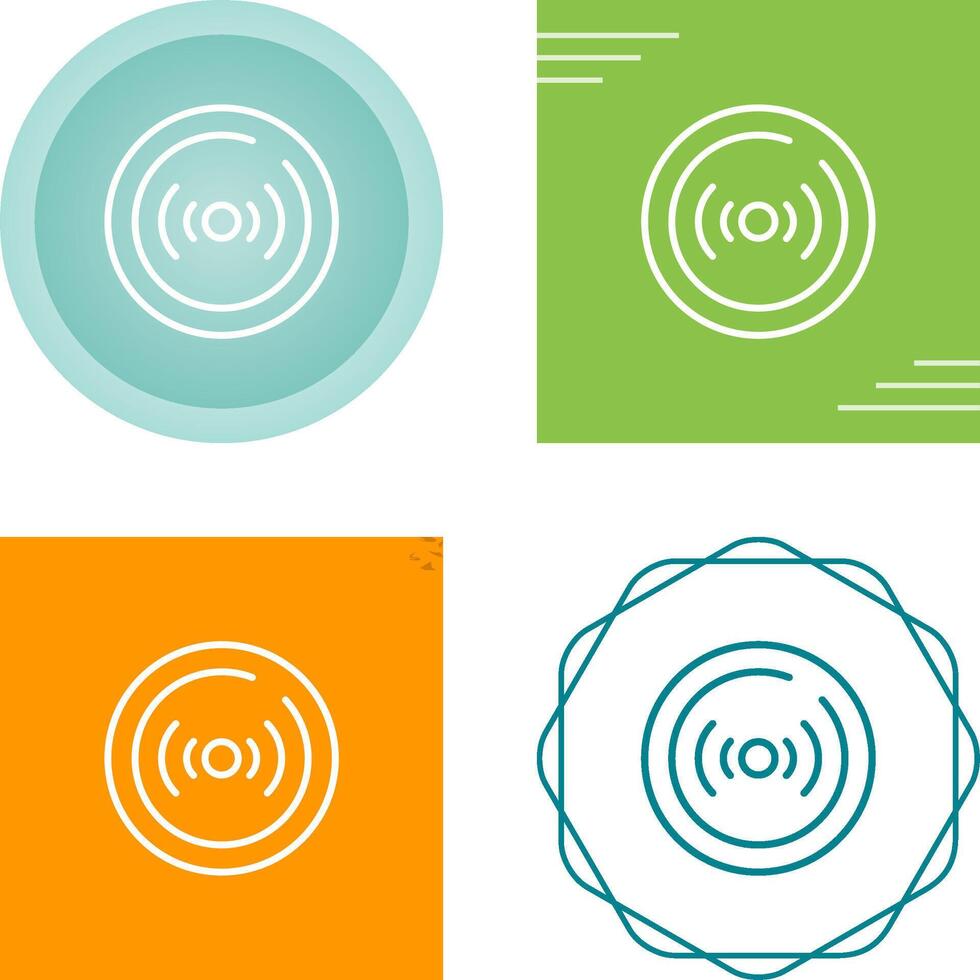 Live Streaming Circle Vector Icon