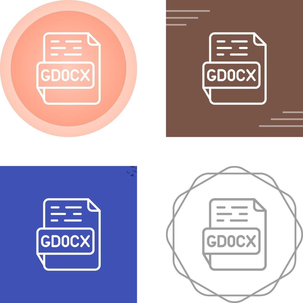 GDOCX Vector Icon