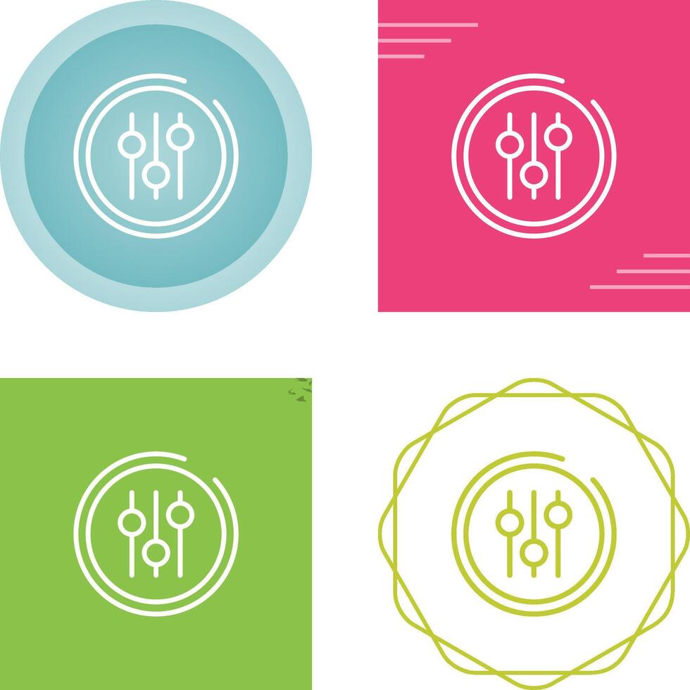 Audio Equalizer Vector Icon