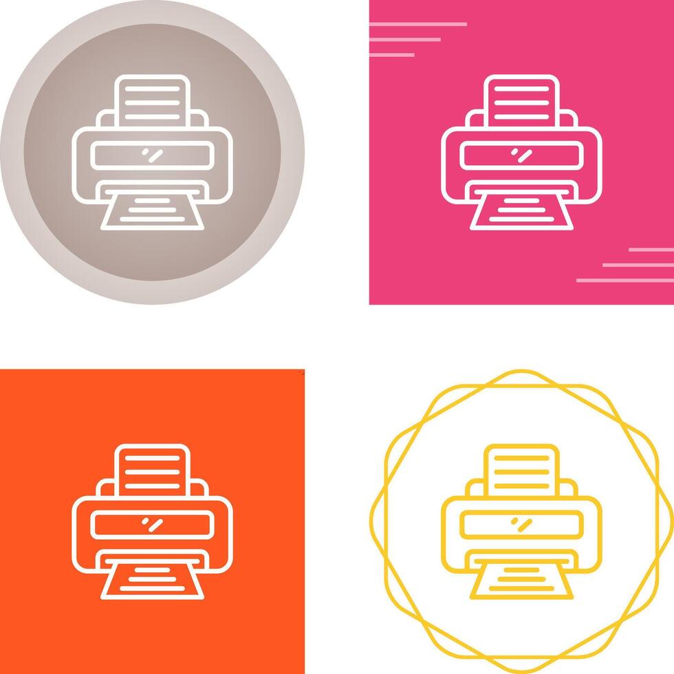 Printer Vector Icon