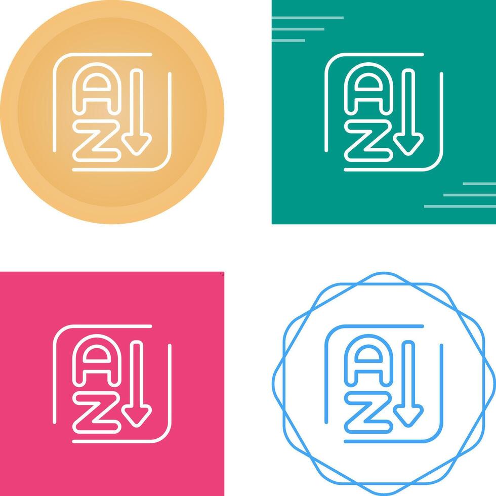 Letters Vector Icon