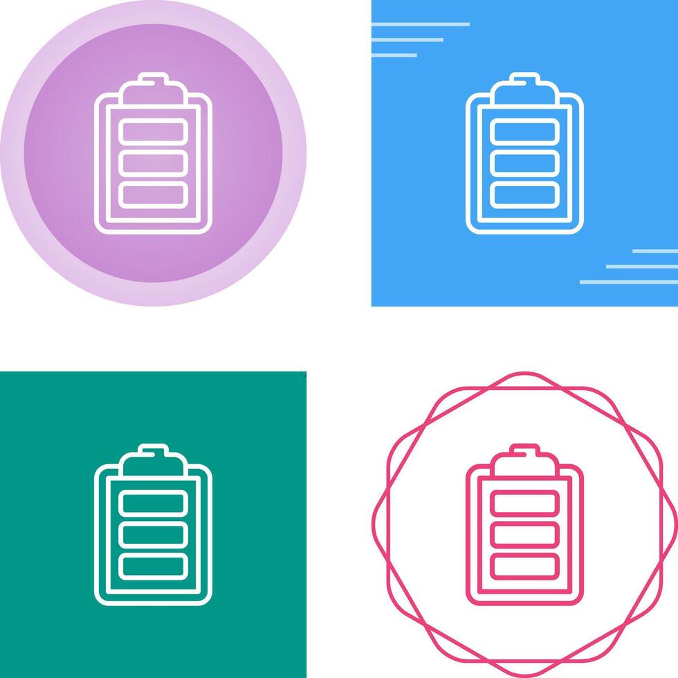 Clipboard Vector Icon