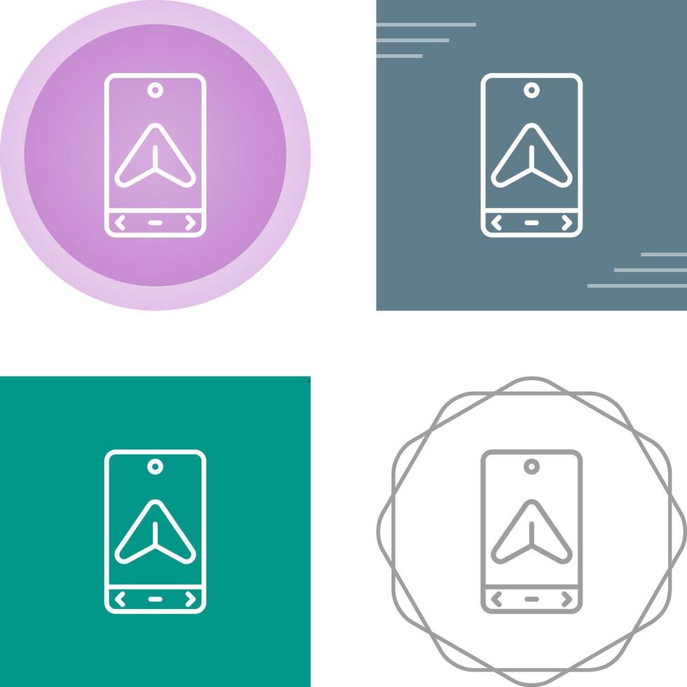 Gps Navigation Vector Icon