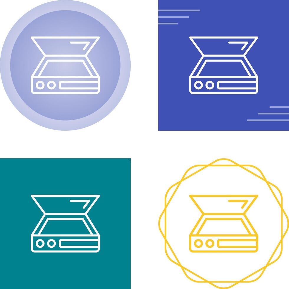 Scanner Vector Icon