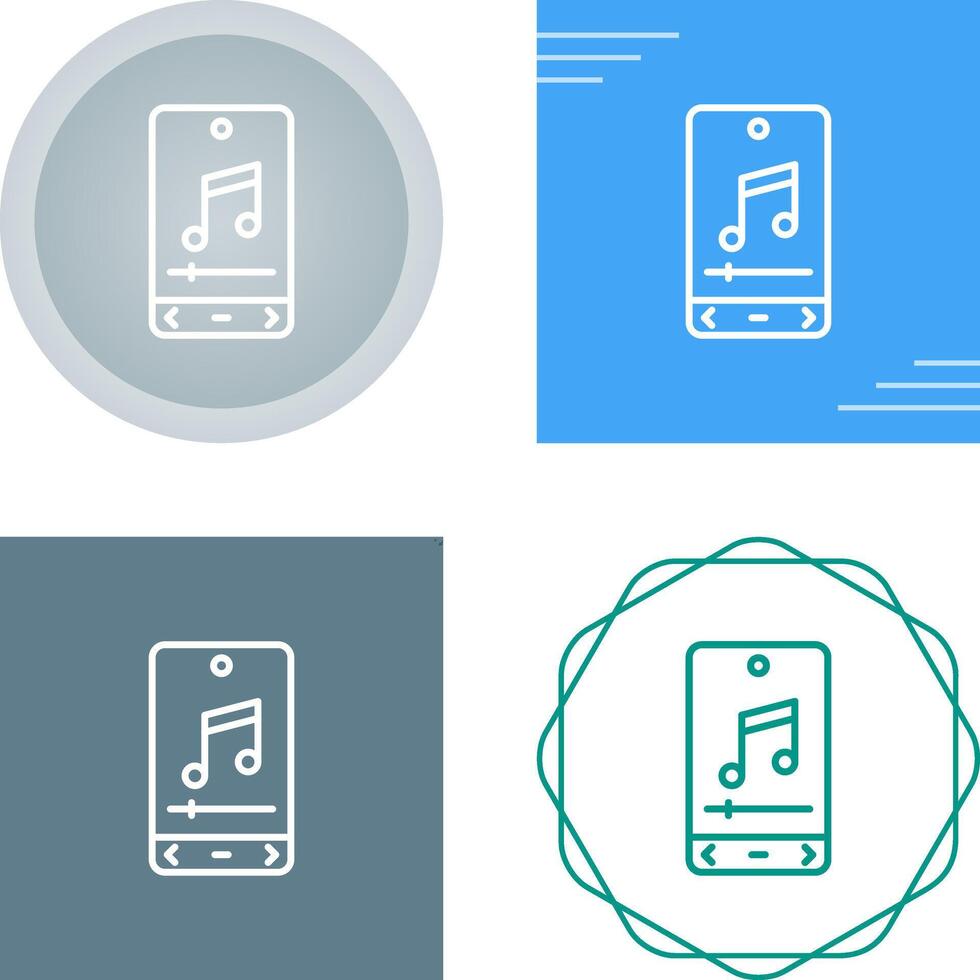 Music Player Vector Icon