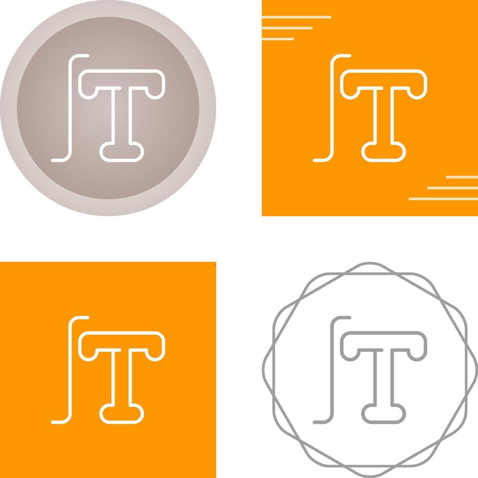 Typography Vector Icon