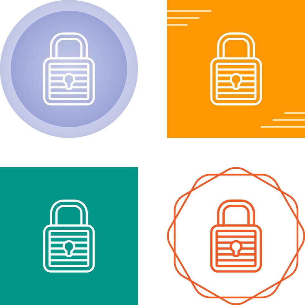 Padlock Vector Icon