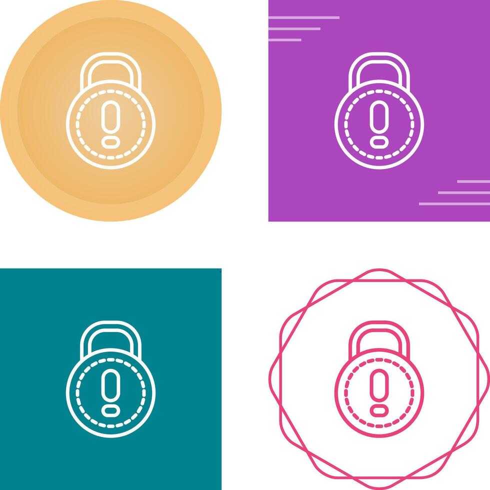 Padlock Vector Icon