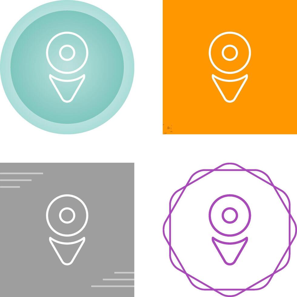 Scroll Down Vector Icon