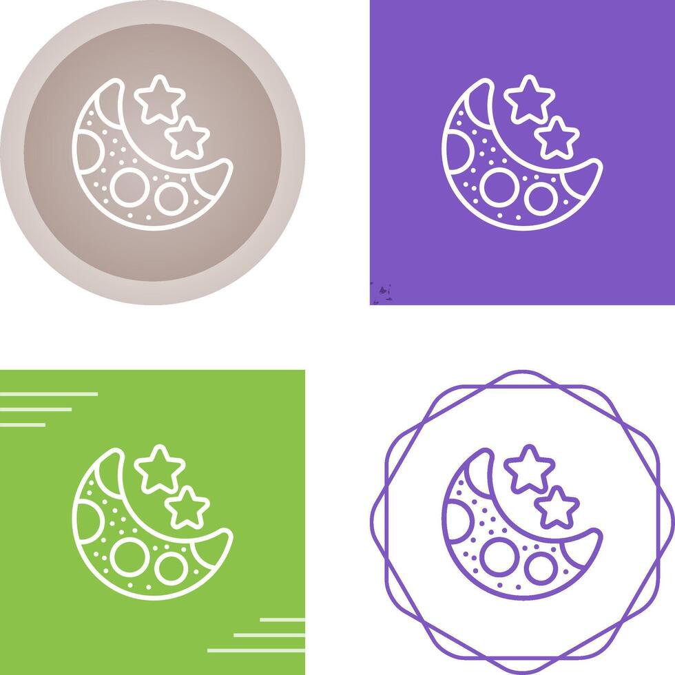 Moon Vector Icon