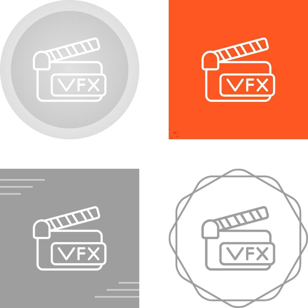 Clapperboard Vector Icon