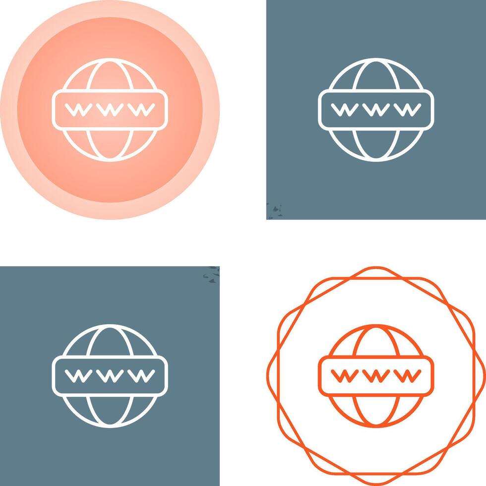 World Wide Web Vector Icon