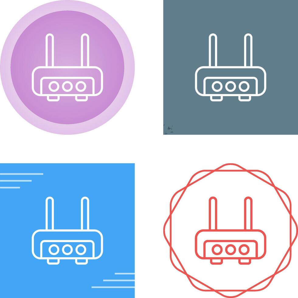 Router Vector Icon